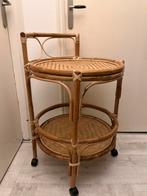 Vintage Rotan Trolley, Ophalen, Gebruikt