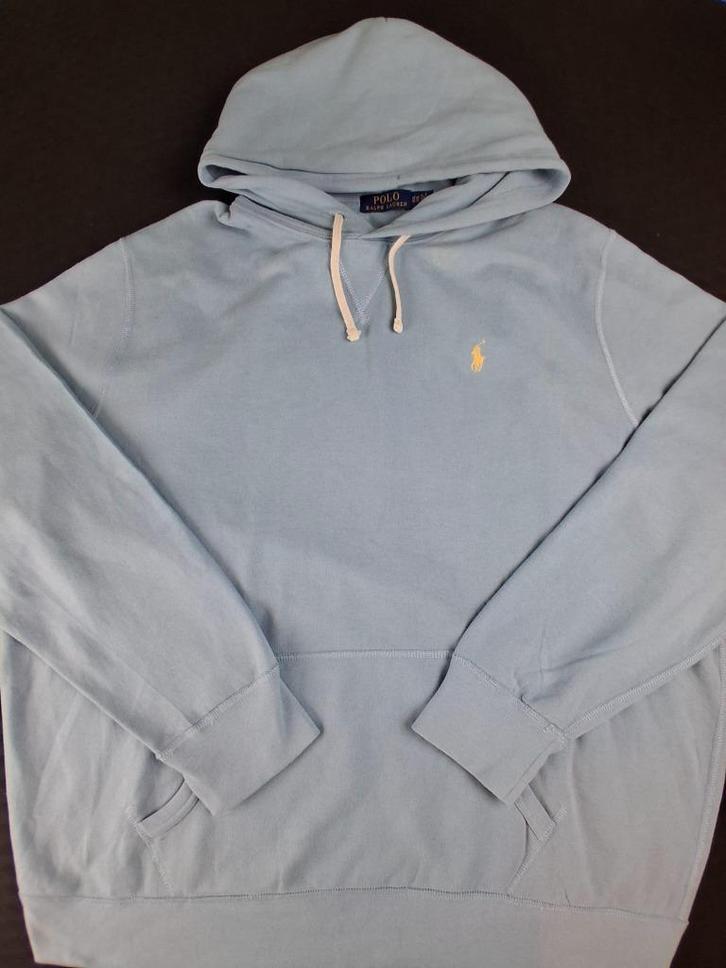 Ralph Lauren Hoodie – Lichtblauw – Maat XXL (, Kleding | Heren, Truien en Vesten, Nieuw, Overige maten, Blauw, Ophalen of Verzenden