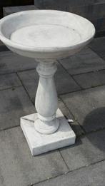 VOGELSDRINKSCHAAL / STRAK KLASSIEK / BETON, Tuin en Terras, Ophalen, Huis en tuin decoratie Marie, Nieuw, Peize