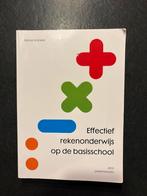 Effectief rekenonderwijs basisschool, Ophalen of Verzenden, Zo goed als nieuw, Overige niveaus, Wiskunde A