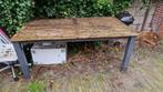 Tuintafel vtwonen uitschuifbaar, Tuin en Terras, Ophalen, Gebruikt, Rechthoekig, Hout