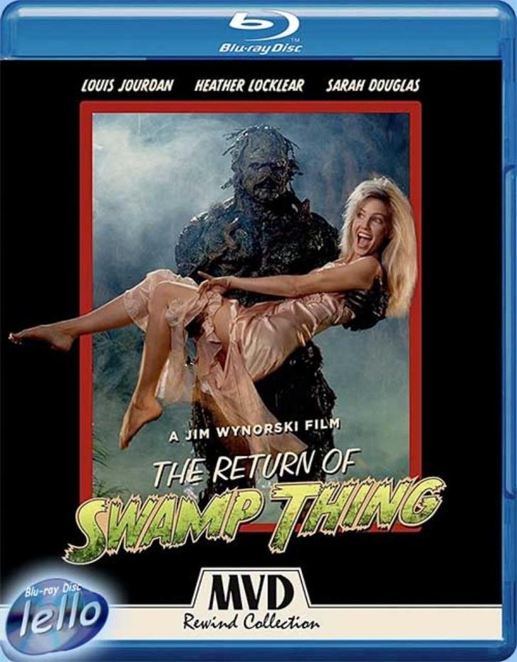 Blu-ray: The Return of Swamp Thing (1989 Heather Locklear)US, Cd's en Dvd's, Blu-ray, Nieuw in verpakking, Horror, Ophalen of Verzenden