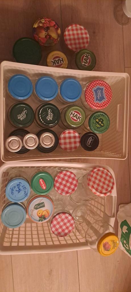 Glazen Potten / Inmaakpotten, Huis en Inrichting, Keuken | Keukenbenodigdheden, Gebruikt, Ophalen