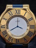 Orginele Cartier reiswekker verguld., Overige merken, Cartier, ., Ophalen of Verzenden