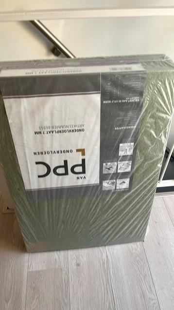 Pak ondervloerplaten groen 7 mm beschikbaar voor biedingen