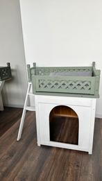 Kattenbak ombouw, Dieren en Toebehoren, Katten-accessoires, Ophalen, Gebruikt