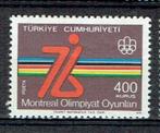 Turkije 1976 Olympische spelen 2, Postzegels en Munten, Ophalen of Verzenden, Overige landen, Postfris