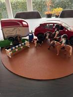 Playmobil 9376 Porsche Macan GTS met paardentrailee, Ophalen of Verzenden, Zo goed als nieuw