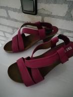 Nieuwe rozerode lederen ARA 5G, Nieuw, Rood, Sandalen of Muiltjes, Ophalen of Verzenden