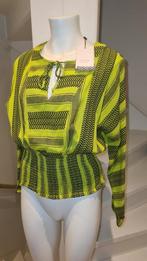 Nieuwe blouse 36 S Cecilie Copenhagen katoen groen zwart, Cecilie Copenhagen, Nieuw, Ophalen of Verzenden, Maat 36 (S)