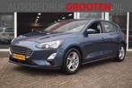 Ford Focus 1.0 EcoBoost Trend Edition Business (bj 2020), Stof, Gebruikt, Blauw, Origineel Nederlands