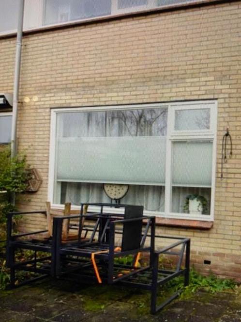 Plisse verduisterend antiek wit in 2 afmetingen, Huis en Inrichting, Stoffering | Gordijnen en Lamellen, Zo goed als nieuw, 150 tot 200 cm