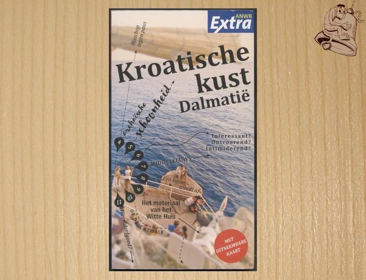 Kroatische kust / Dalmatië - ANWB Extra, Boeken, Reisgidsen, Zo goed als nieuw, Reisgids of -boek, Europa, ANWB, Ophalen of Verzenden