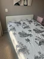 Wit tweepersoonsbed ikea 140 x 200, Huis en Inrichting, Slaapkamer | Bedden, Ophalen, Wit, Tweepersoons, 140 cm