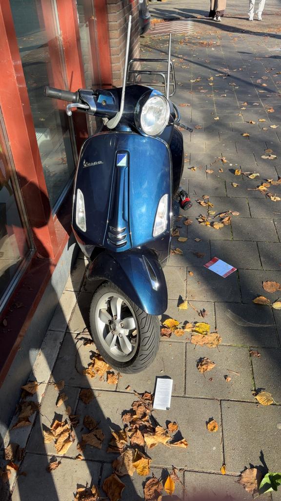 Vespa Primavera 2015 met WOK - Opknapper, Fietsen en Brommers, Brommers | Vespa, Gebruikt, Overige modellen, Maximaal 45 km/u