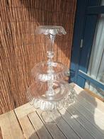 Grote Kristallen etagère – 3-laags – 70 cm hoog, Ophalen