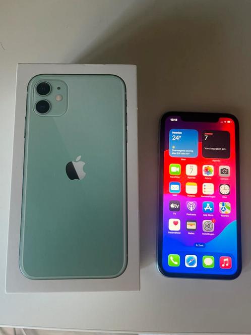 Apple iPhone 11 groen 64gb, Telecommunicatie, Mobiele telefoons | Apple iPhone, 64 GB, iPhone 11, Groen, Ophalen of Verzenden