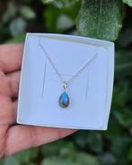 Labradoriet (Blauwe Gloed) Ketting - Echt Zilver, Info@lavicollection.com, Nieuw, Met edelsteen, LAVI