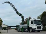Scania G500 NGS 8X2 !EURO6!21DKM! 2022! PALFINGER 65TM/JIB/L, Auto's, Automaat, Scania, Wit, Bedrijf