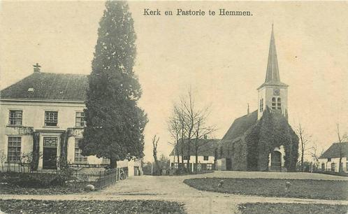 (388-556-009) Hemmen Kerk en Pastorie, Verzamelen, Ansichtkaarten | Nederland, Gelderland, Verzenden