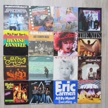single partij 160 x seventies, eighties vinyl singels beschikbaar voor biedingen