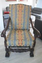 Antieke Ridderstoel, Antiek en Kunst, Antiek | Meubels | Stoelen en Banken, Ophalen of Verzenden