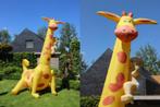 Opblaasbare Giraffe met baby  te huur in Rotterdam eo, Ophalen, Zo goed als nieuw