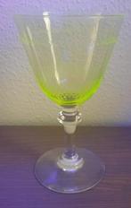 geel / groen uranium glas, Ophalen of Verzenden