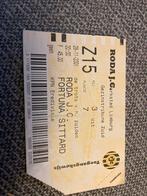 TICKET RODA-FORTUNA SITTARD 01-02, Verzamelen, Ophalen of Verzenden, Zo goed als nieuw, Overige binnenlandse clubs, Overige typen