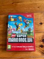 Super Mario Bros. Wii - Nintendo Wii, Gebruikt, Eén computer, Ophalen of Verzenden, Platform