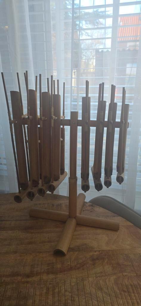 Angklung - Traditioneel Indonesisch Muziekinstrument, Muziek en Instrumenten, Overige Muziek en Instrumenten, Ophalen of Verzenden