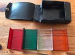 4 hard plastic kleuren kapjes voor flitser formaat 6 x 4 cm, Overige merken, Gebruikt, Ophalen of Verzenden