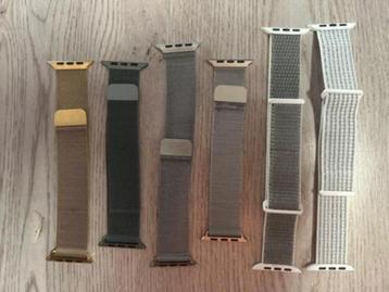 Apple Watch bandjes 45mm - 6 stuks