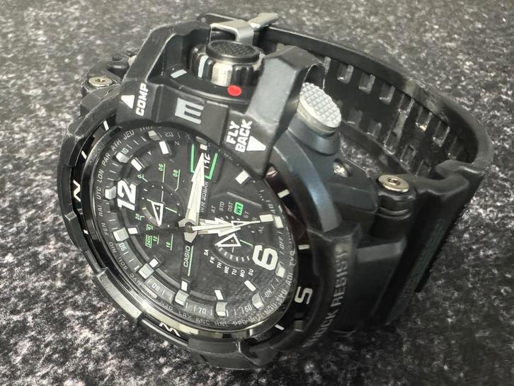 Casio G-Shock GW-A1100-1A Radio Controlled, Sieraden, Tassen en Uiterlijk, Horloges | Heren, Zo goed als nieuw, Casio, Ophalen