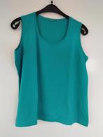 Turquoise top maat XL (46-48), Ophalen of Verzenden, Zo goed als nieuw, Overige kleuren, Shirt of Top
