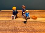 Playmobil Set - Familie met Rolstoel en Kat, Ophalen of Verzenden, Gebruikt, Los playmobil
