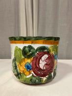 Vintage bloempot ,Italy ,, Antiek en Kunst, Ophalen of Verzenden