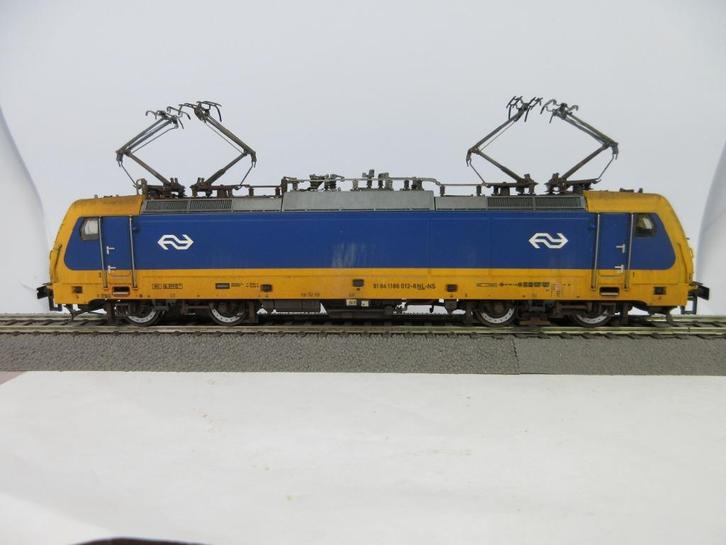 ROCO #70654 NS TRAXX 186 (HO|DCC sound) Weathered, Hobby en Vrije tijd, Modeltreinen | H0, Nieuw, Locomotief, Gelijkstroom, Roco