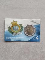 2 euro 2024 San Marino Coincard - De officiele vlag, Ophalen of Verzenden, San Marino, 2 euro, Losse munt