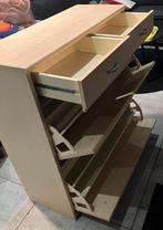 Cream schoenenkast met 2 lades -B.H.D 87x98x35cm, Huis en Inrichting, Kasten | Schoenenkasten, Ophalen, Zo goed als nieuw