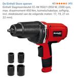 Einhell Slagmoersleutel CC-IW 950/1, Auto diversen, Ophalen of Verzenden, Zo goed als nieuw