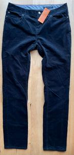 Tommy Hilfiger Rome Regular corduroy rib stretch blauw 38 M, Maat 38/40 (M), Blauw, Ophalen of Verzenden, Zo goed als nieuw