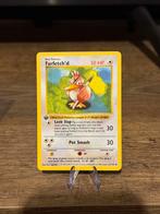 Pokemon Farfetch’d – 27/102 Base Set 1st Edition shadowless, Hobby en Vrije tijd, Verzamelkaartspellen | Pokémon, Ophalen of Verzenden