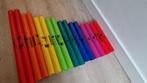 Boomwhackers - Set van gestemde buizen, Muziek en Instrumenten, Ophalen of Verzenden, Zo goed als nieuw, Melodische percussie