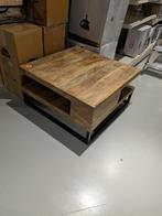 LAATSTE 2 MANGO BIJZETTAFELS VOOR SPOTPRIJS, Ophalen, Minder dan 45 cm, MODERN, Vierkant
