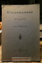 Pompen / centrifugaalpompen / Duits Kreiselpumpen, Verzenden, Gelezen, Werktuigbouwkunde