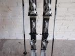 HEAD CYBER CARVE SKI'S 1.56cm. MET STOKKEN 1.10cm., Sport en Fitness, Ophalen, 140 tot 160 cm, Gebruikt, Carve