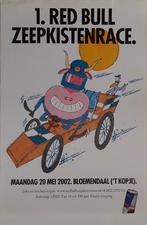 Affiche Red Bull zeepkistenrace 2002 Bloemendaal, Ophalen, Zo goed als nieuw, A1 t/m A3, Rechthoekig Staand