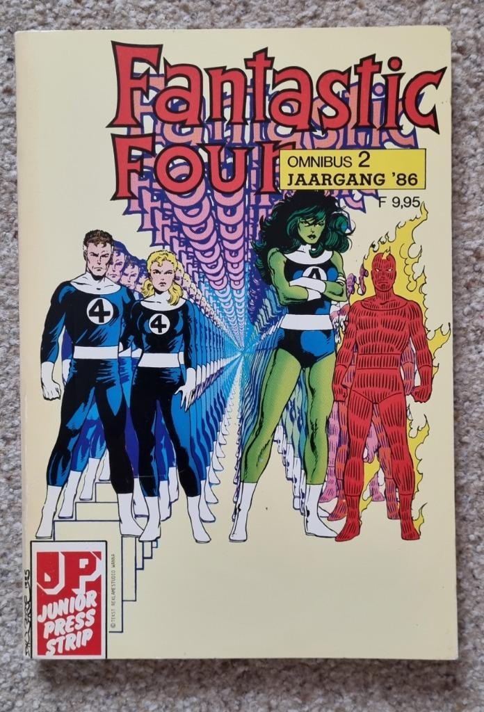 FANTASTIC FOUR (JuniorPress) - Omnibus 2, Boeken, Strips | Comics, Zo goed als nieuw, Eén comic, Amerika, Ophalen of Verzenden