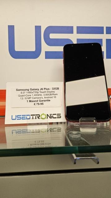 UsedTronics | Samsung Galaxy J6 Plus - 32GB beschikbaar voor biedingen